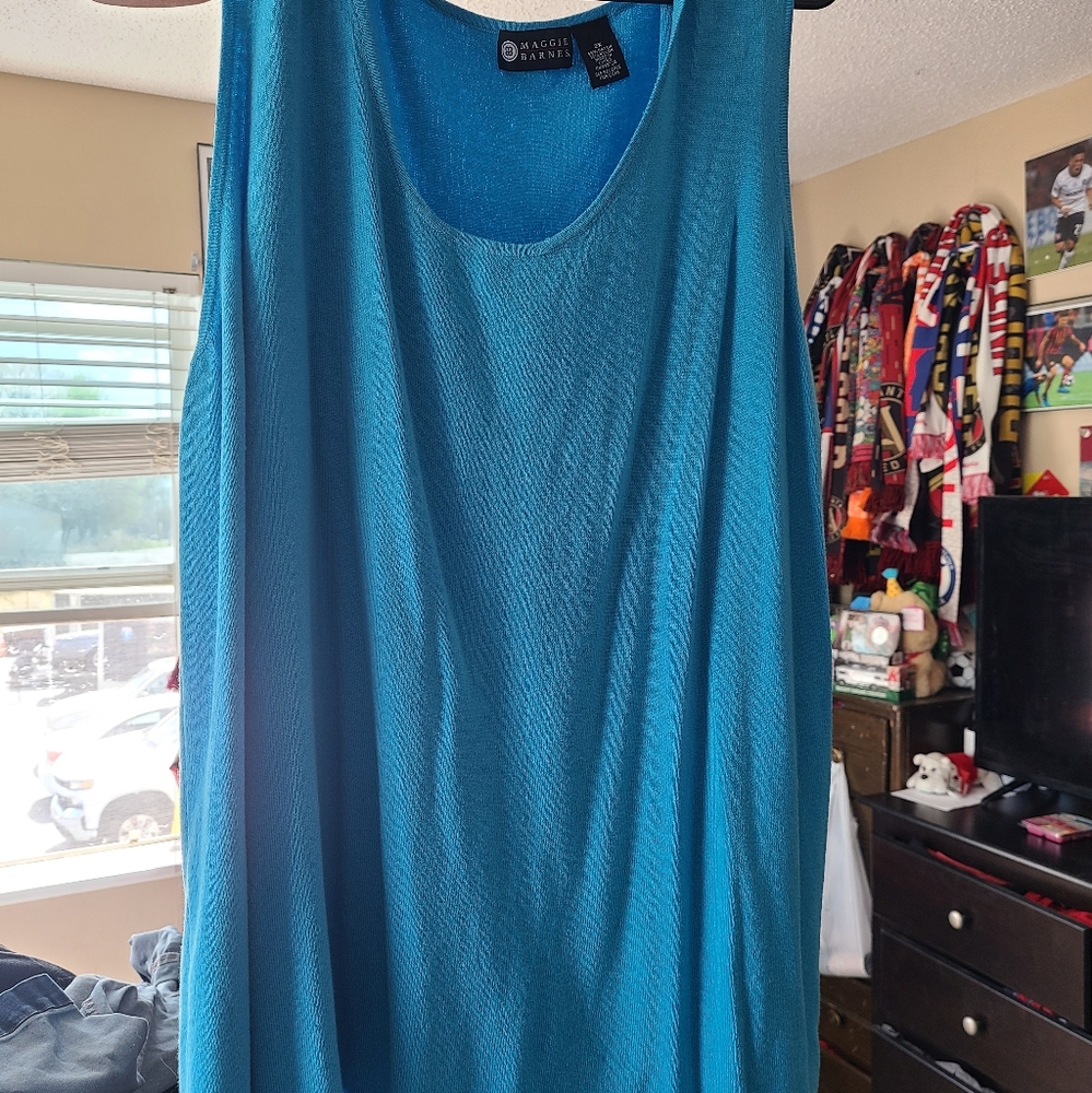Blue Tank Top